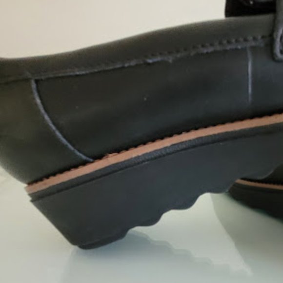 Clarks Black Loafer, 8.5M - Picture 8 of 10